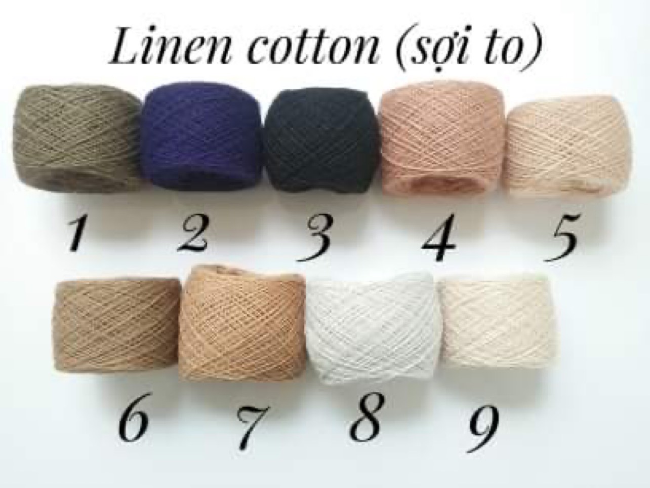 Linen sợi to 2