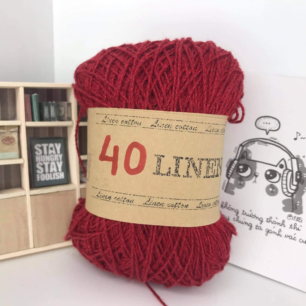 Sợi Linnen Cotton 40